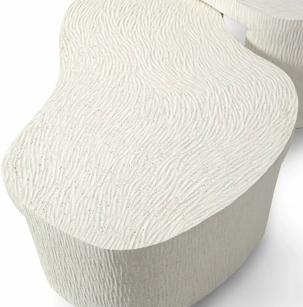 NADIA OUTDOOR COFFEE TABLE, SHORT
