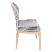 VEGA WOVEN SIDE CHAIR, KD, GREY