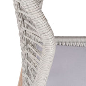 VEGA WOVEN SIDE CHAIR, KD, GREY