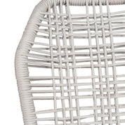 VEGA WOVEN SIDE CHAIR, KD, GREY