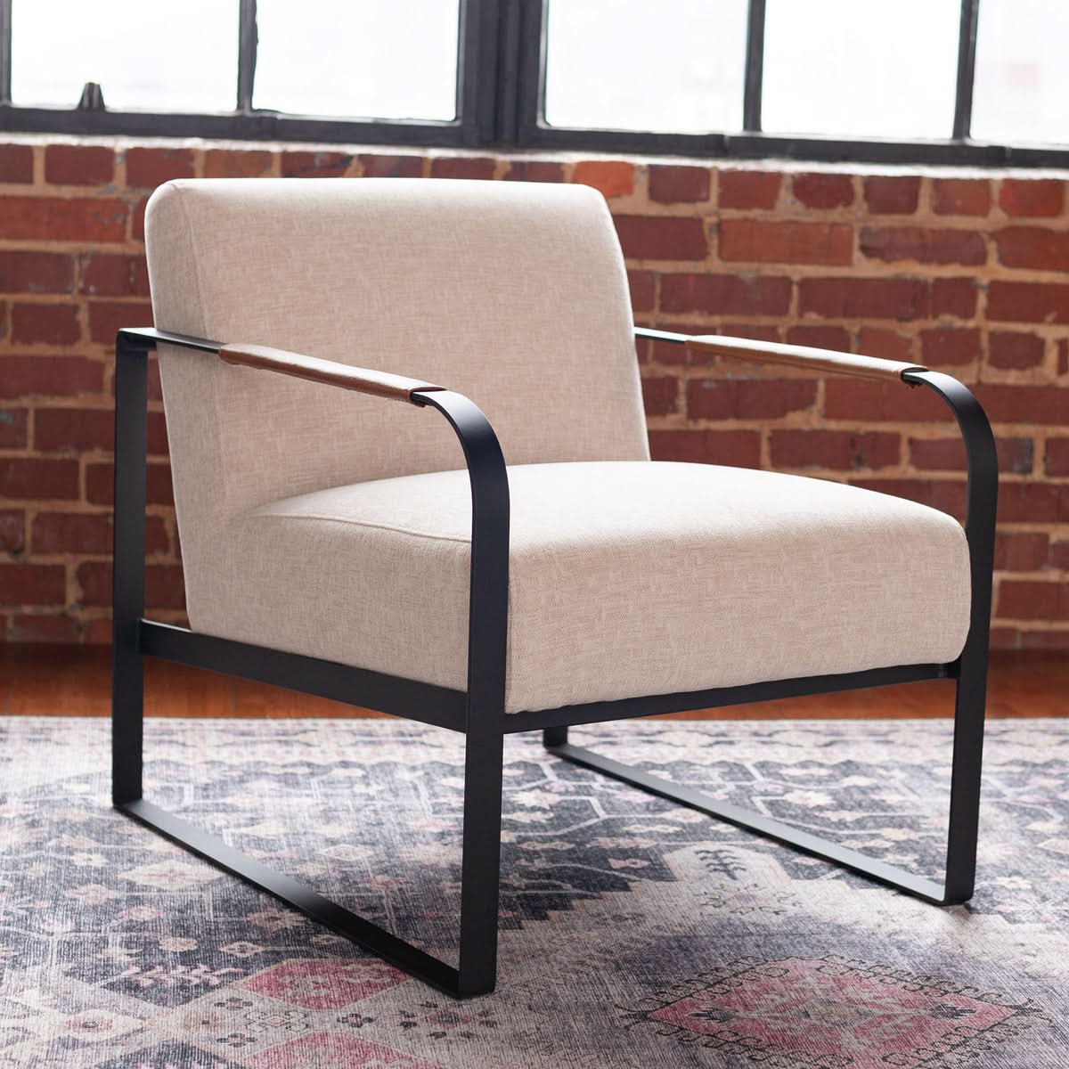INDIGO ROAD BY EGYPT SHERROD KENT OCCASIONAL CHAIR, BEIGE
