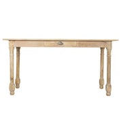 BROCK 60" MANGO TURNED LEG DESK, KD