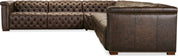 Savion Deux 6 Seat Sectional with Three Power Recliners and Seven Power Headrests