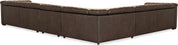 Savion Deux 6 Seat Sectional with Three Power Recliners and Seven Power Headrests