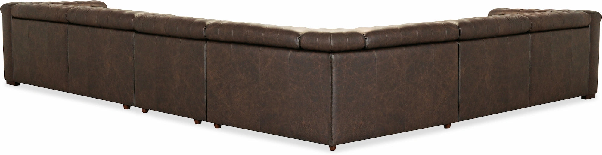 Savion Deux 6 Seat Sectional with Three Power Recliners and Seven Power Headrests