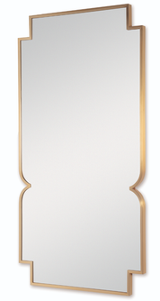 Century Cadence Wall Mirror – Arched Gold Frame
