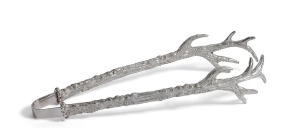 Zodax St. Anton Pewter Ice Tong