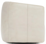 Bernhardt Aline Leather Swivel Chair – Modern Barrel Armchair