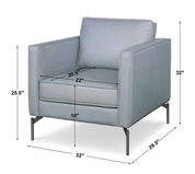 Modern Upholstered Armchair