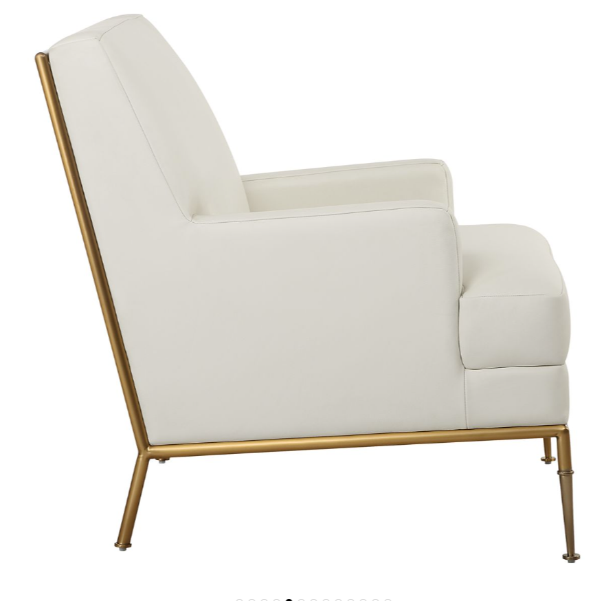 Uttermost Revelation Fretwork Accent Chair – Wood Frame with Geometric Design