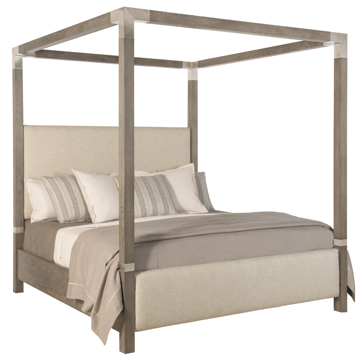Palma Fabric Canopy Bed