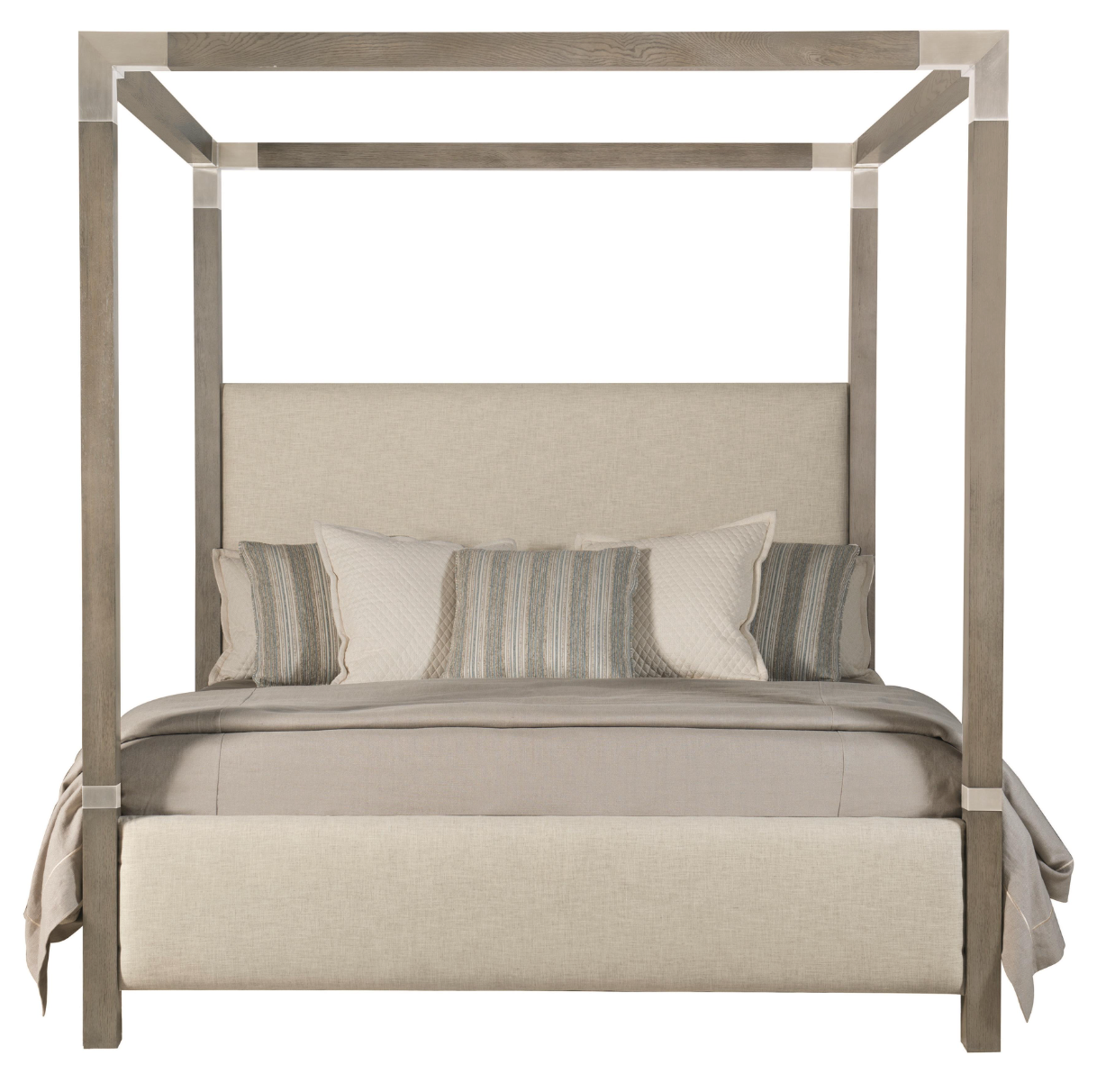 Palma Fabric Canopy Bed