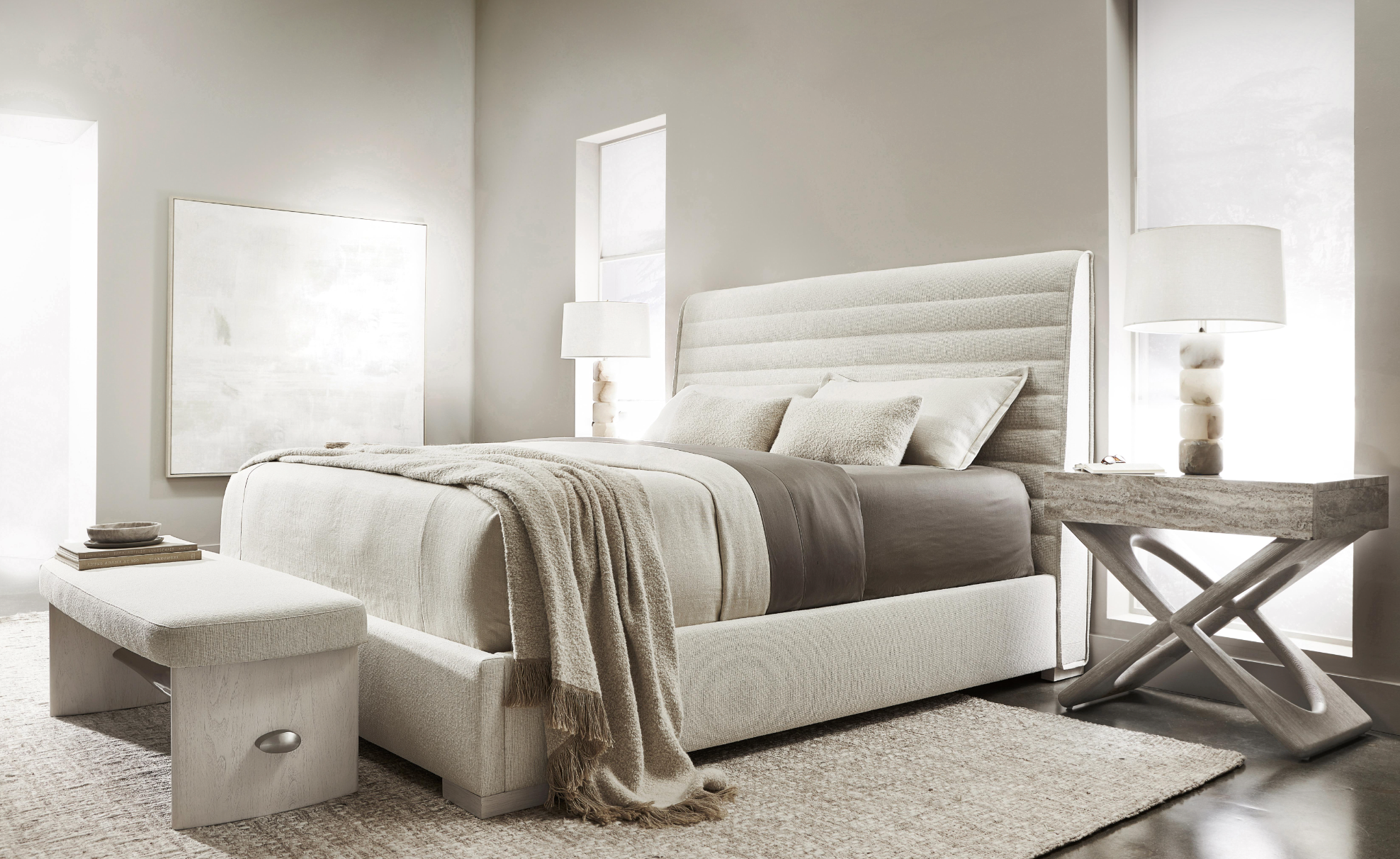 Sereno Panel Bed