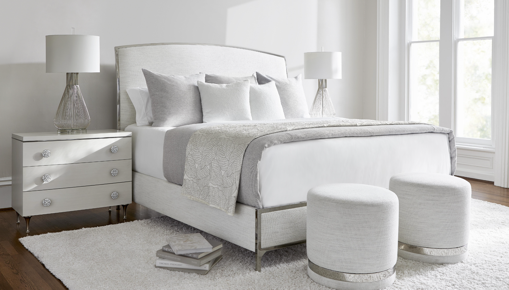 Silhouette Panel Bed
