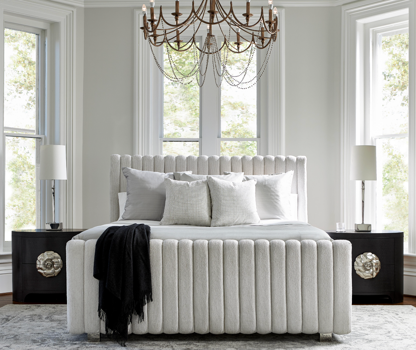 Silhouette Panel Bed