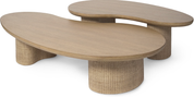 ZOEY NATURAL OAK COFFEE TABLE, SMALL