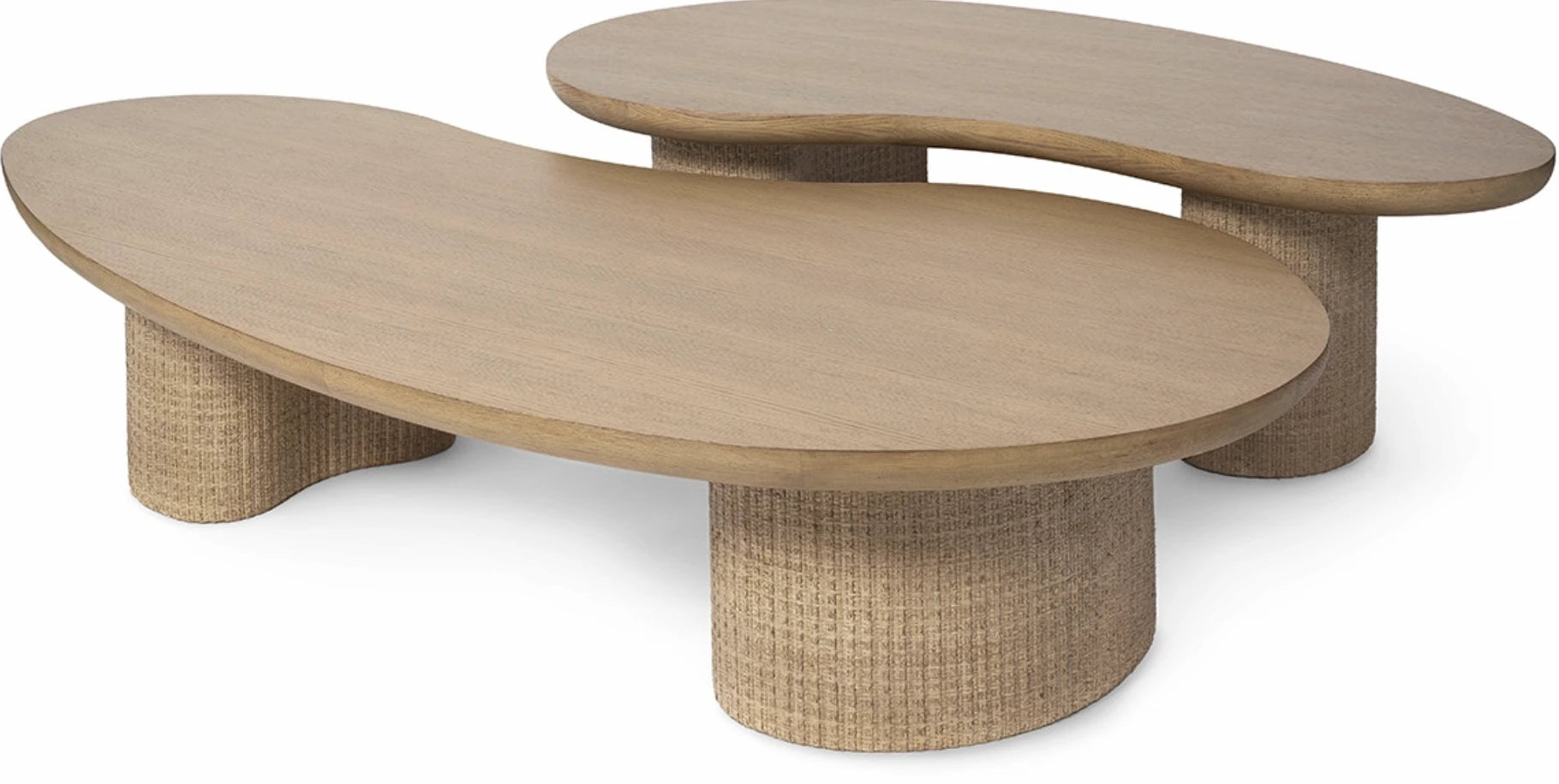 ZOEY NATURAL OAK COFFEE TABLE, SMALL