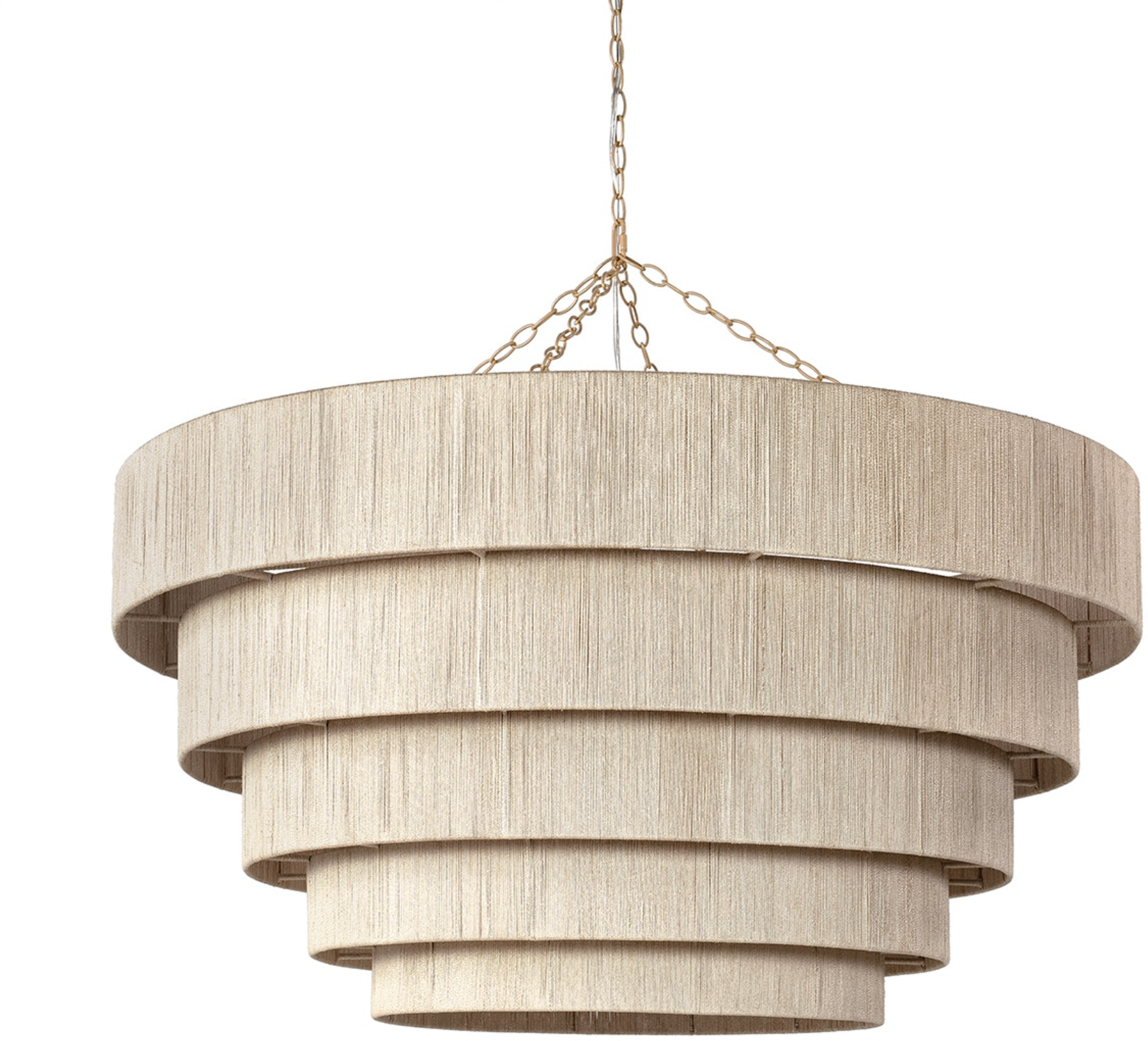 EVERLY OVERSIZED CHANDELIER 5 TIER