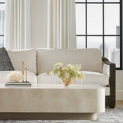 DAKOTA COFFEE TABLE RECTANGULAR, WHITE