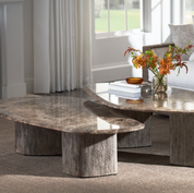 CALEB COFFEE TABLE TALL, BROWN