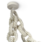 COCO CHAIN LINK SWAG PENDANT