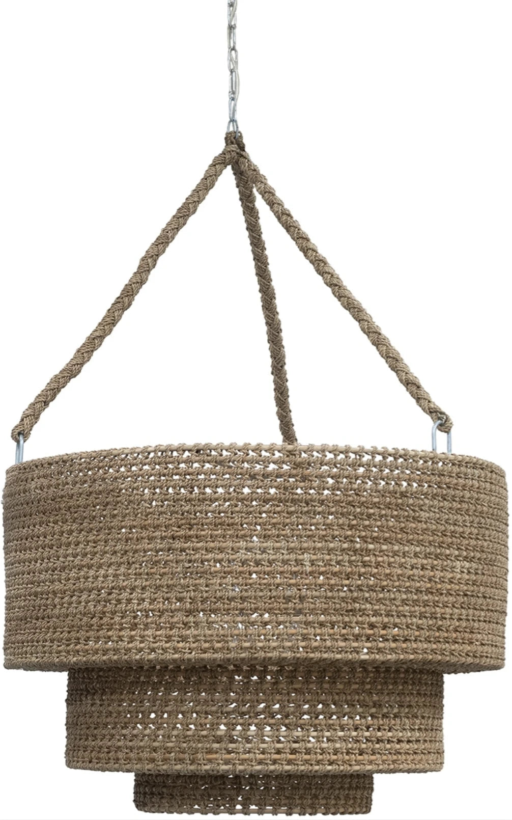 VERANDA WOVEN PENDANT, NATURAL