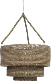 VERANDA WOVEN PENDANT, NATURAL