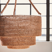 VERANDA WOVEN PENDANT, NATURAL