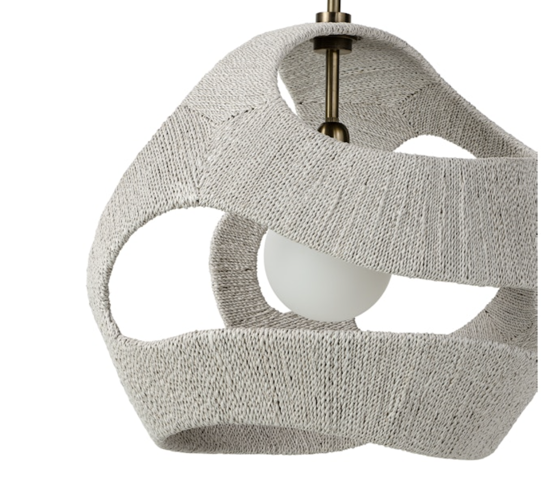 CORSICA PENDANT SMALL, WHITE