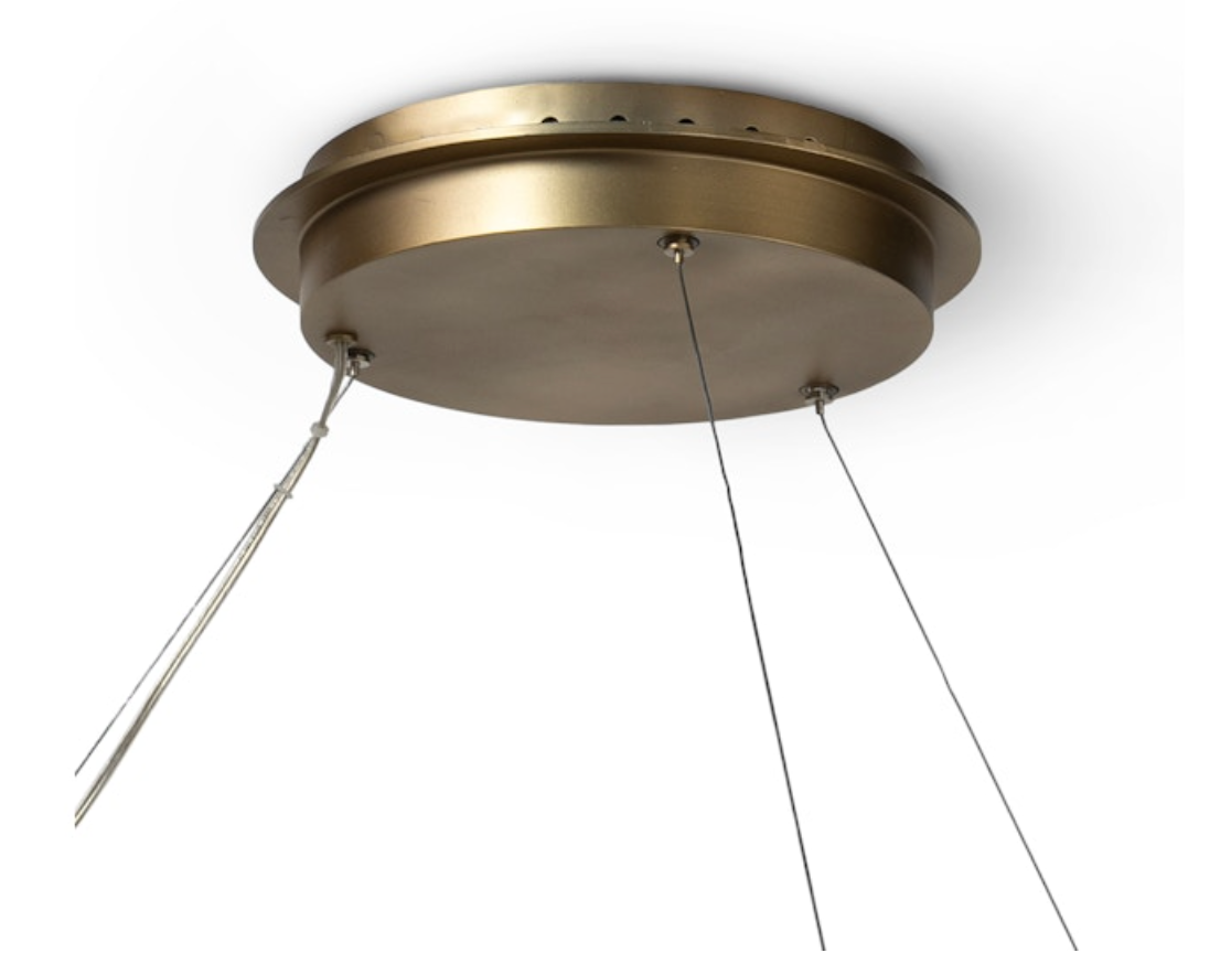 GIBSON CHANDELIER, LARGE
