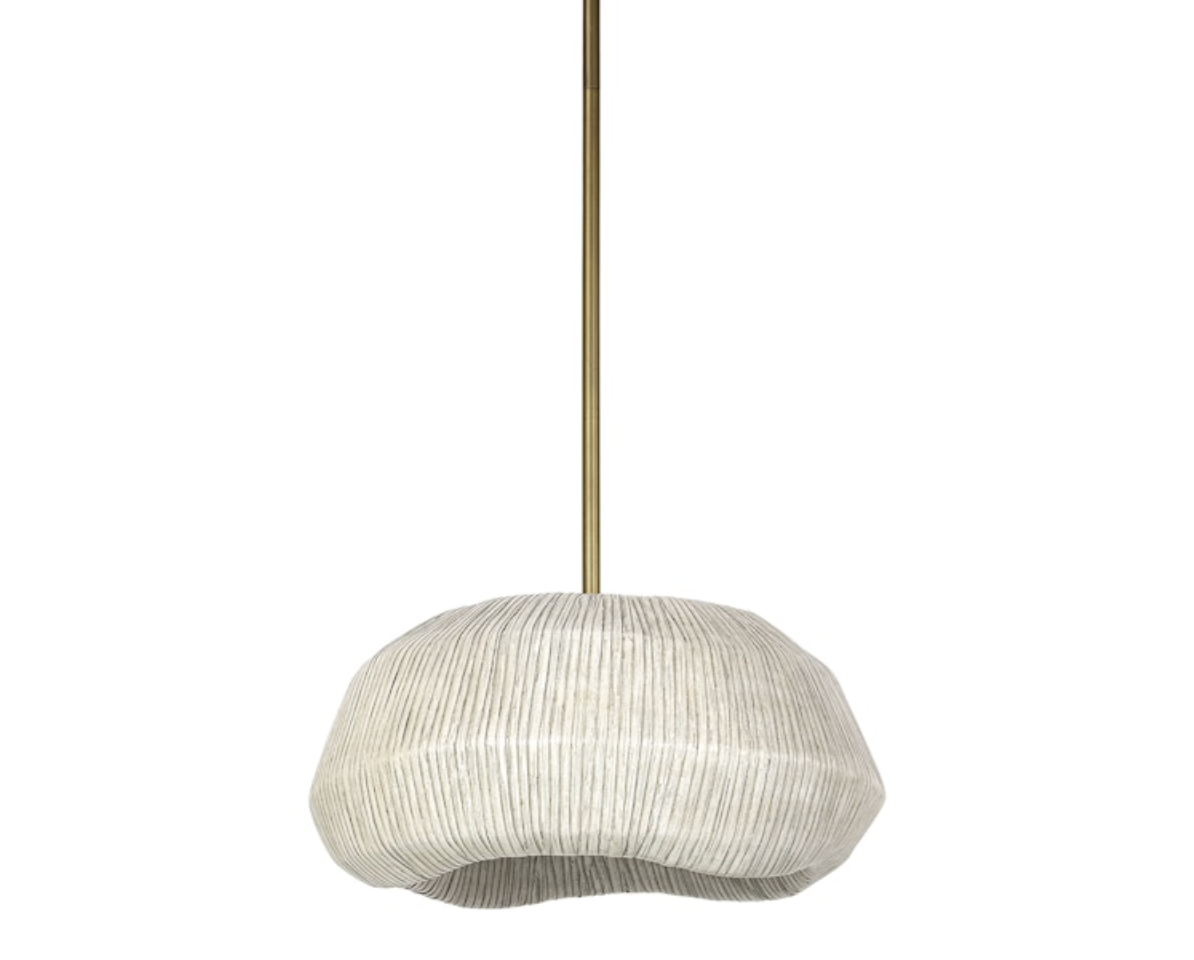 RAVENNA PENDANT SMALL, WHITEWASH