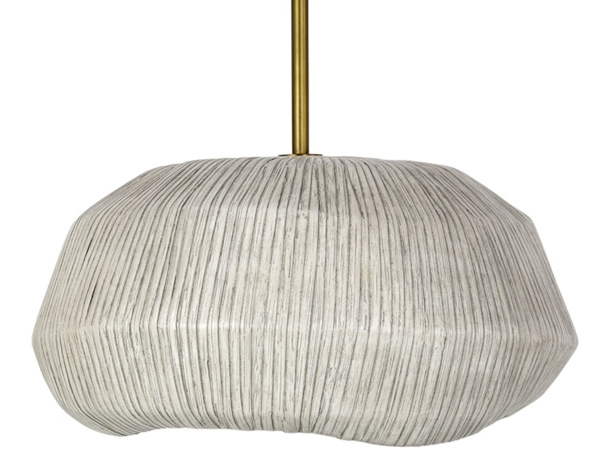 RAVENNA PENDANT SMALL, WHITEWASH