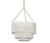VERANDA WOVEN PENDANT, WHITEWASH
