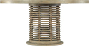 Surfrider 60in Rattan Round Dining Table
