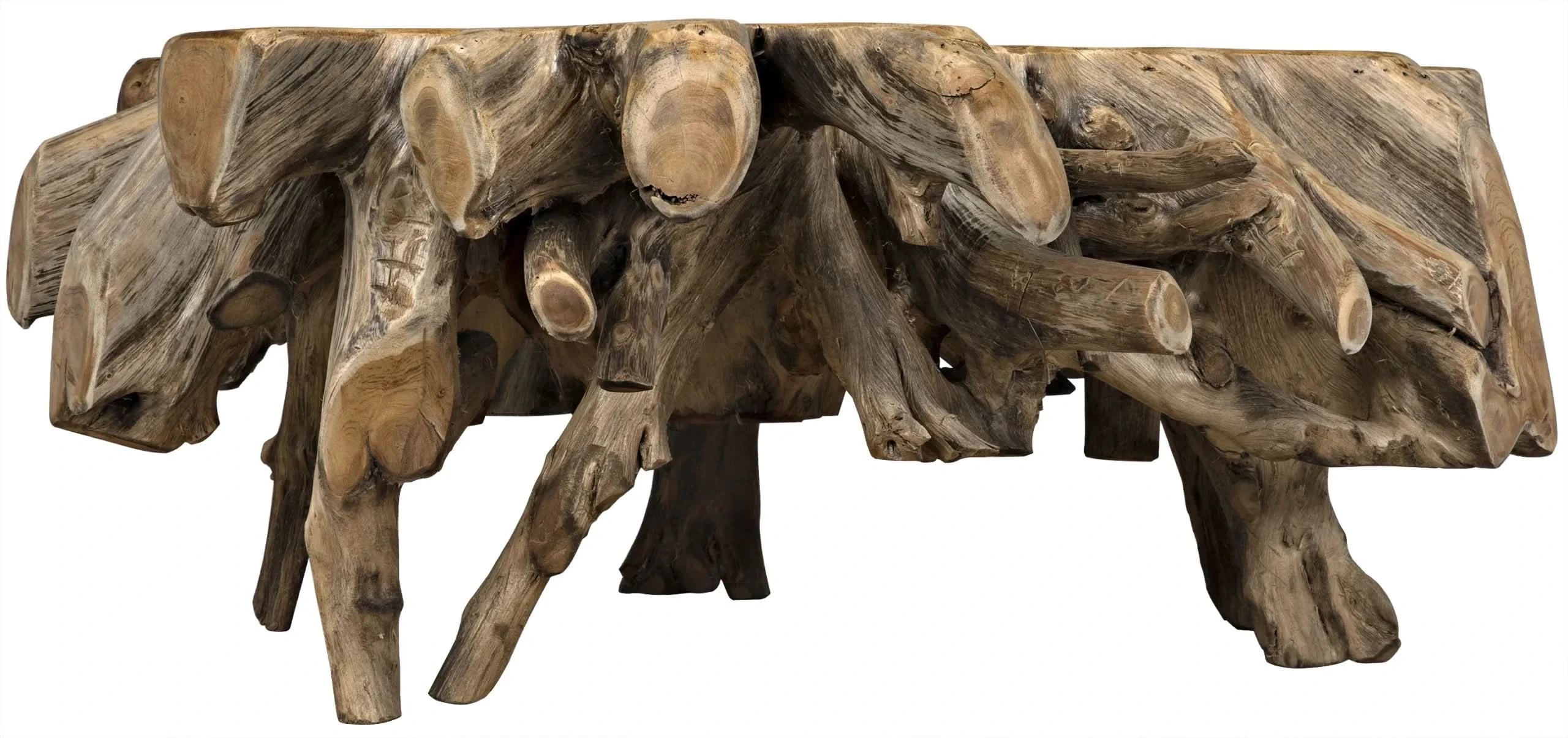 TEAK ROOT COFFEE TABLE
