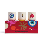 TRAVEL FROM HOME MINI SCENTED CANDLE SET
