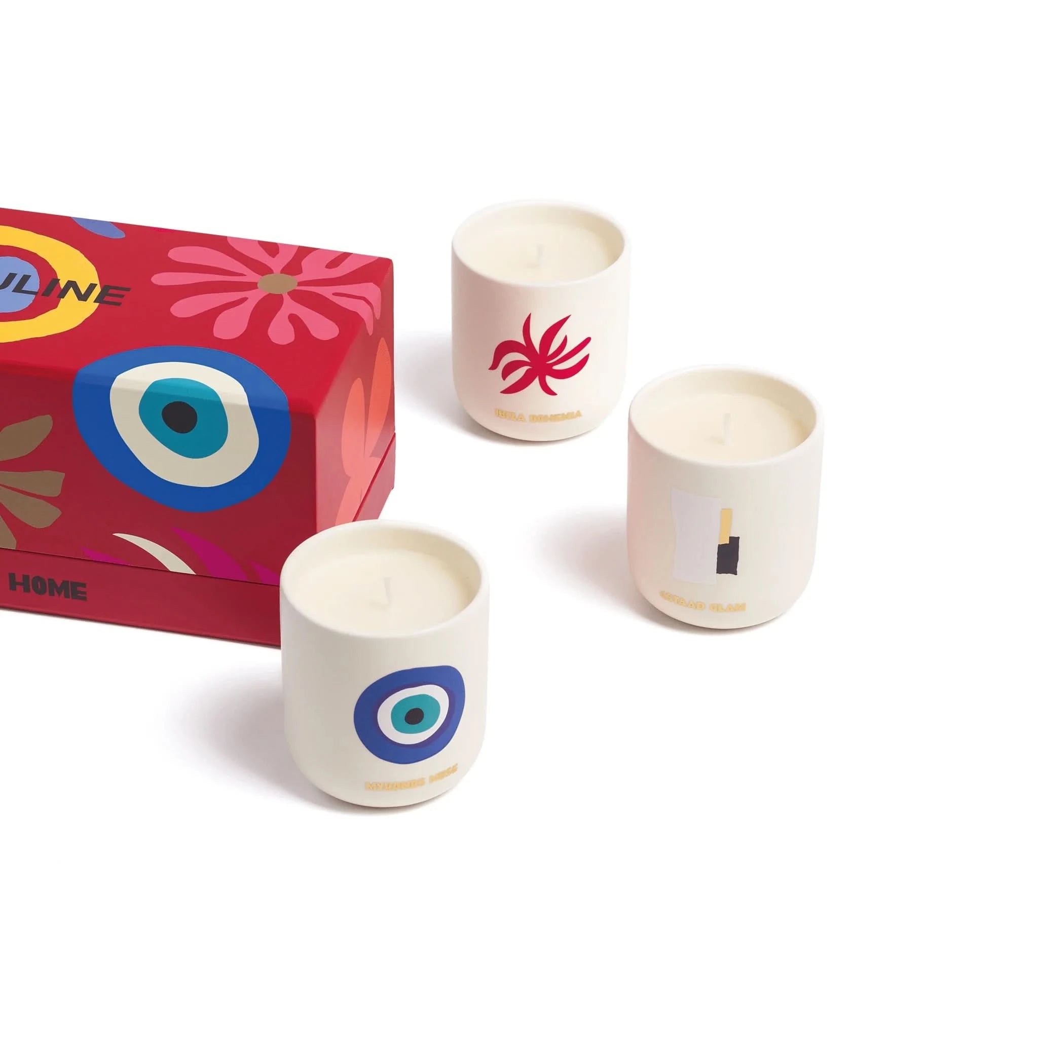 TRAVEL FROM HOME MINI SCENTED CANDLE SET