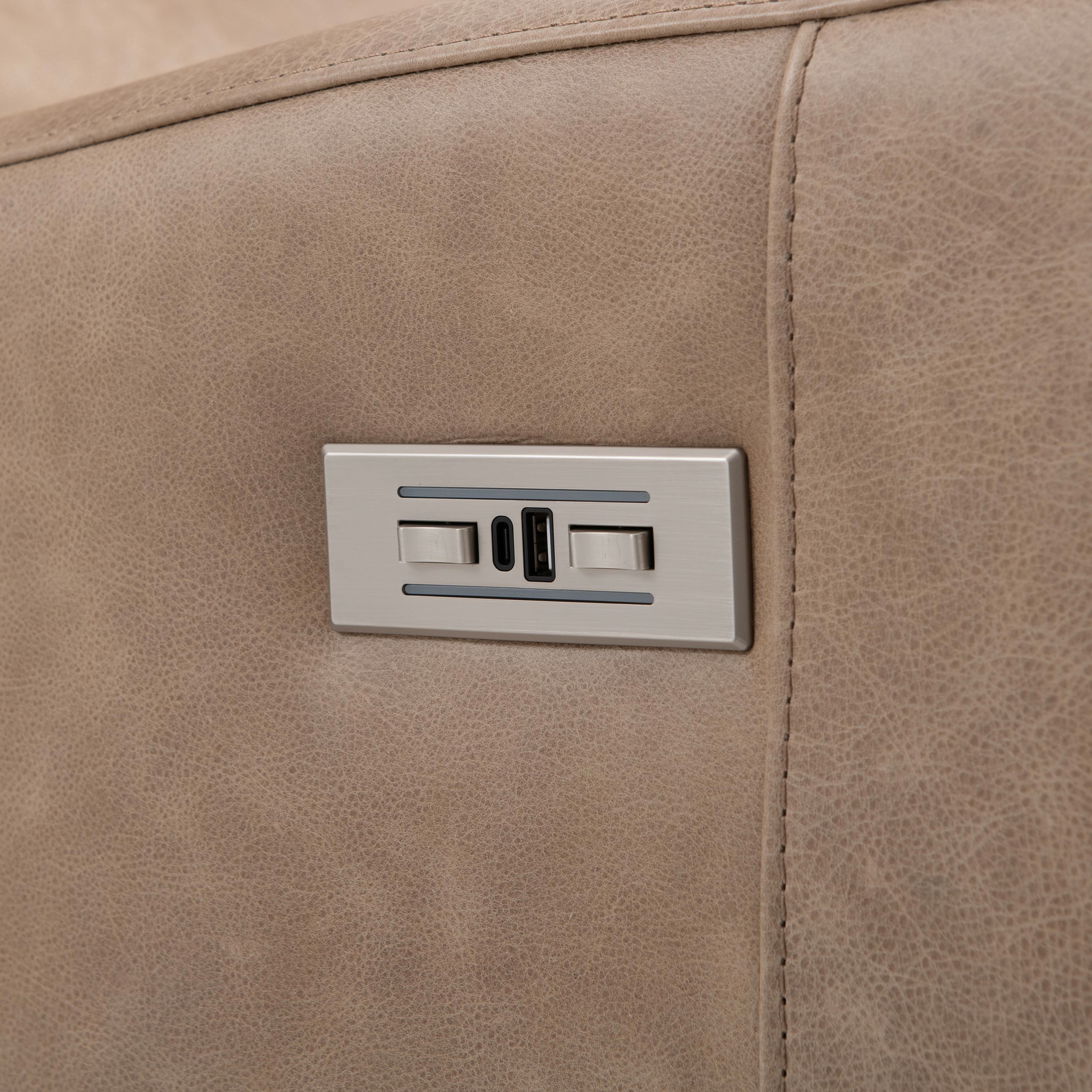 Ventura Leather Power Motion Chair