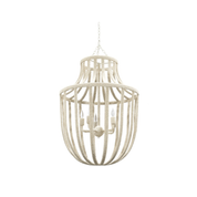 PALOMA COCO CHANDELIER WHITE