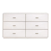 WYNN SHAGREEN 6-DRAWER DOUBLE DRESSER