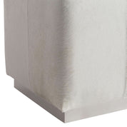 Aspen Leather Ottoman