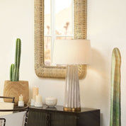 PLEATED TABLE LAMP