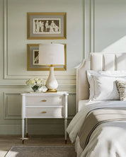 ASTER WHITE NIGTSTAND