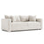 Helena Fabric Sofa Metal Foot