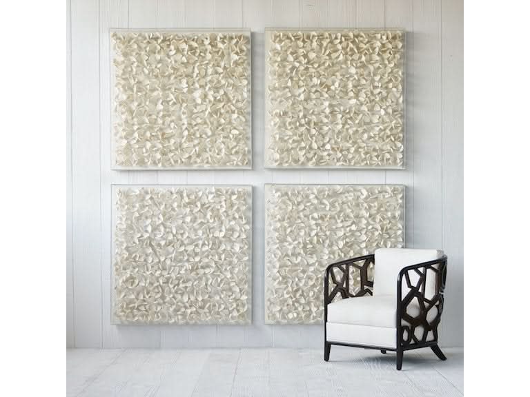 Modern Adrift Coco Wall Decor Set of 4